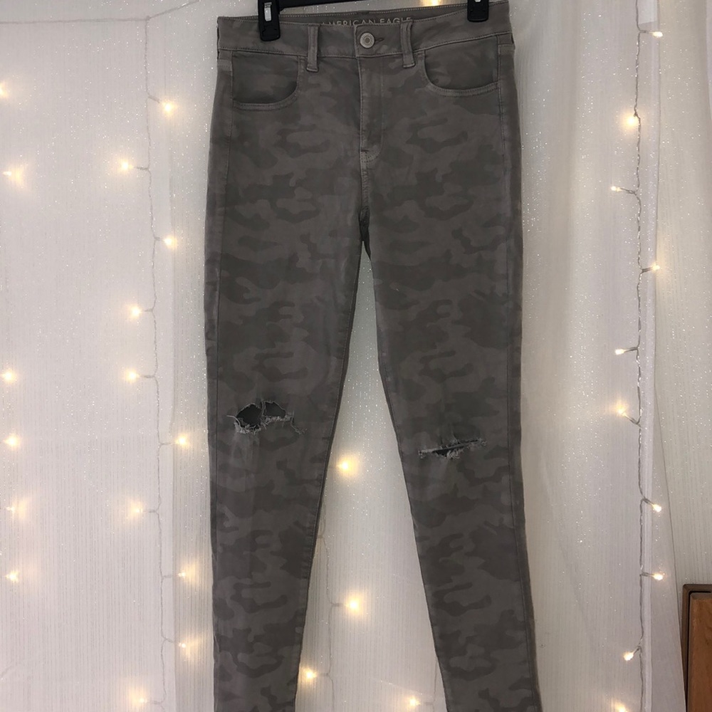 Camo jeans